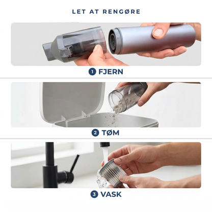 CarVac Pro™ - Trådløs håndstøvsuger